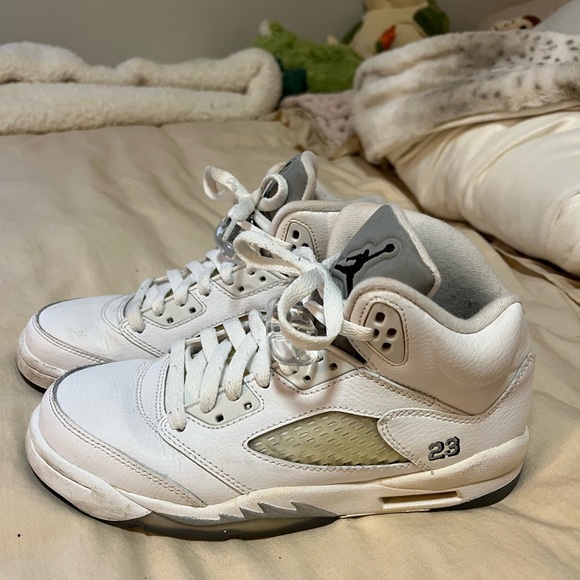 Air Jordan 5 Retro White Metallic - Picture 2 of 6
